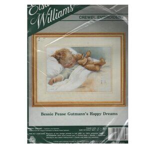 Elsa Williams Crewel Embroidery Kit New In Package Happy Dreams 10 x 14